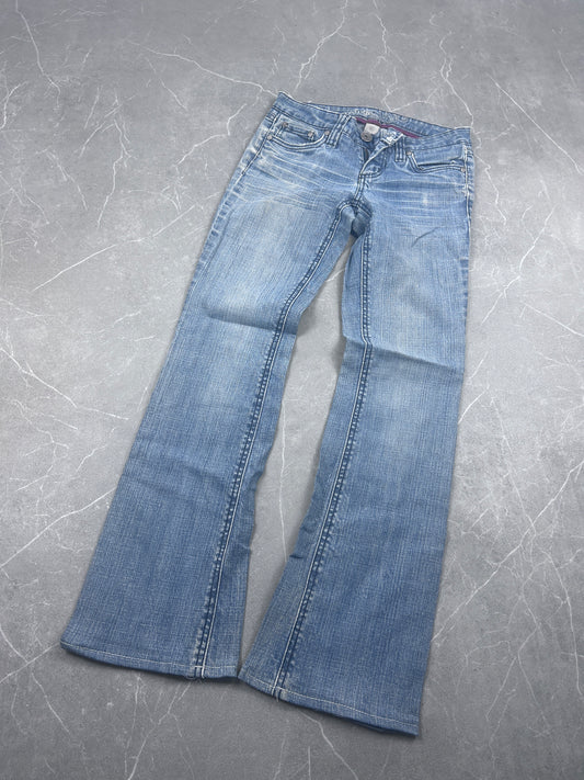 Y2K Bootcut Jeans Damen