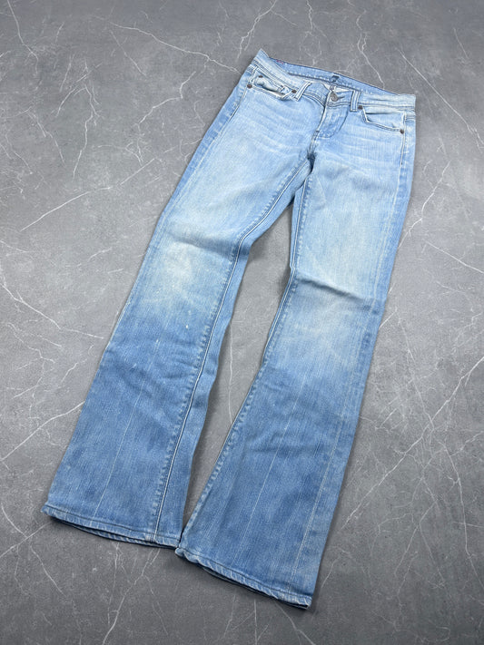 Y2K Bootcut Jeans Damen