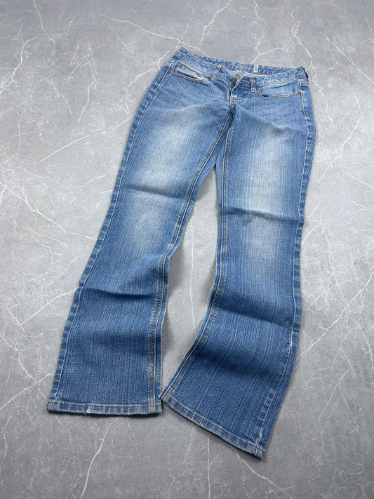 Y2K Bootcut Jeans Damen