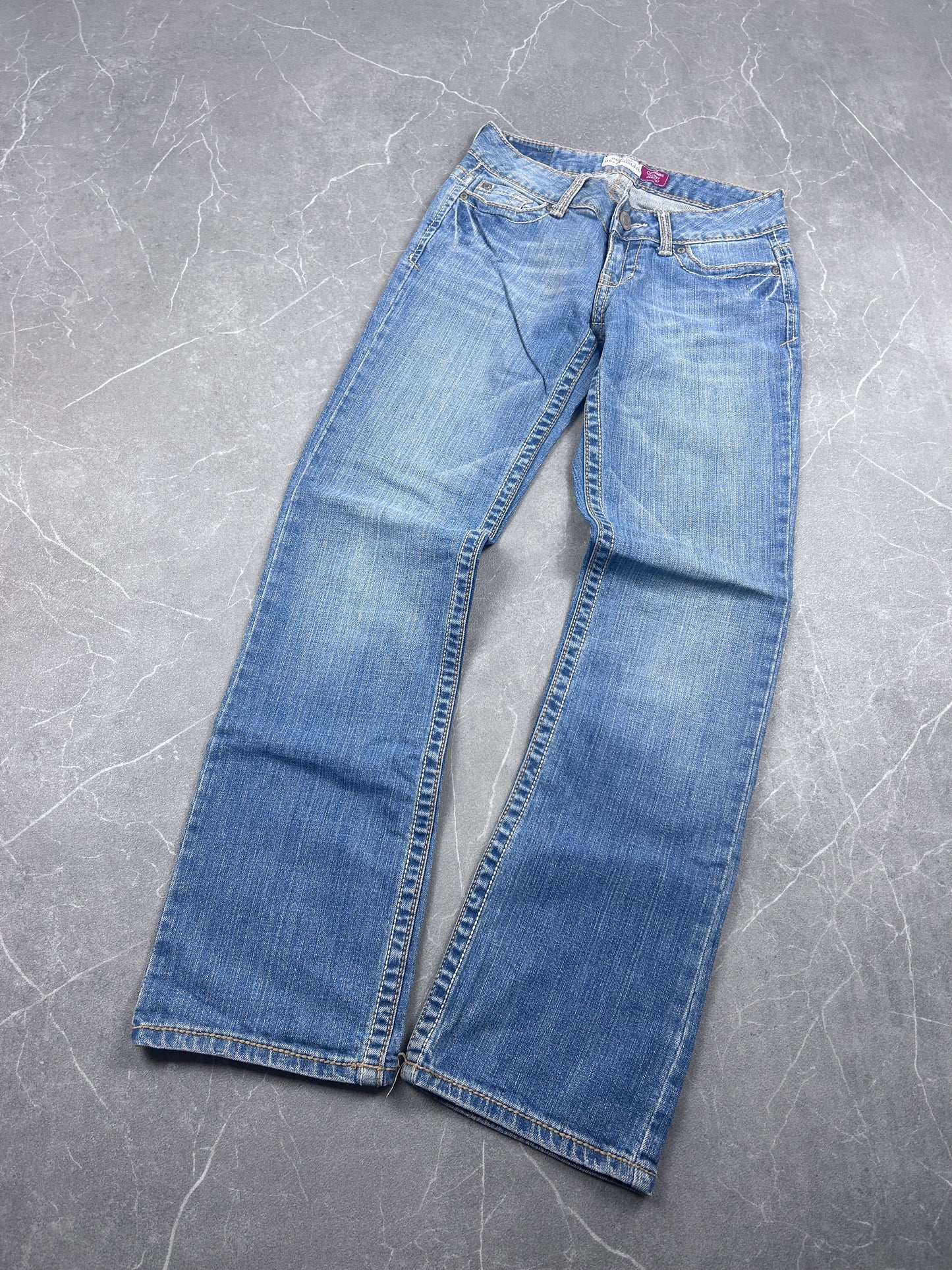 Y2K Bootcut Jeans Damen