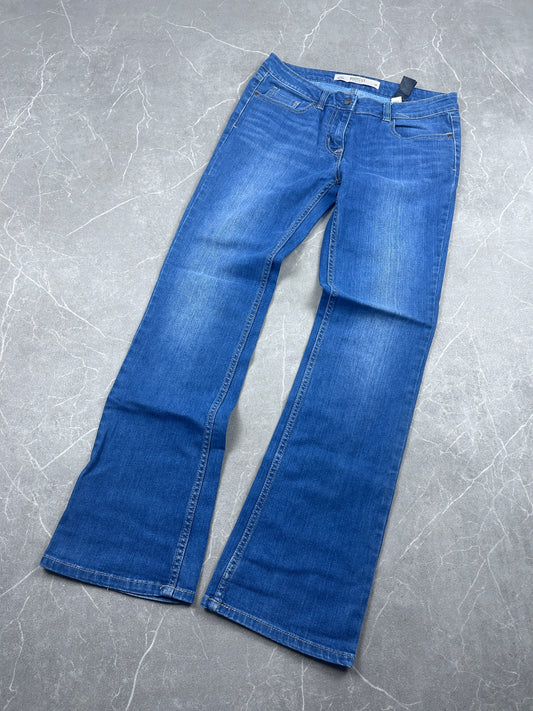 Y2K Bootcut Jeans Damen