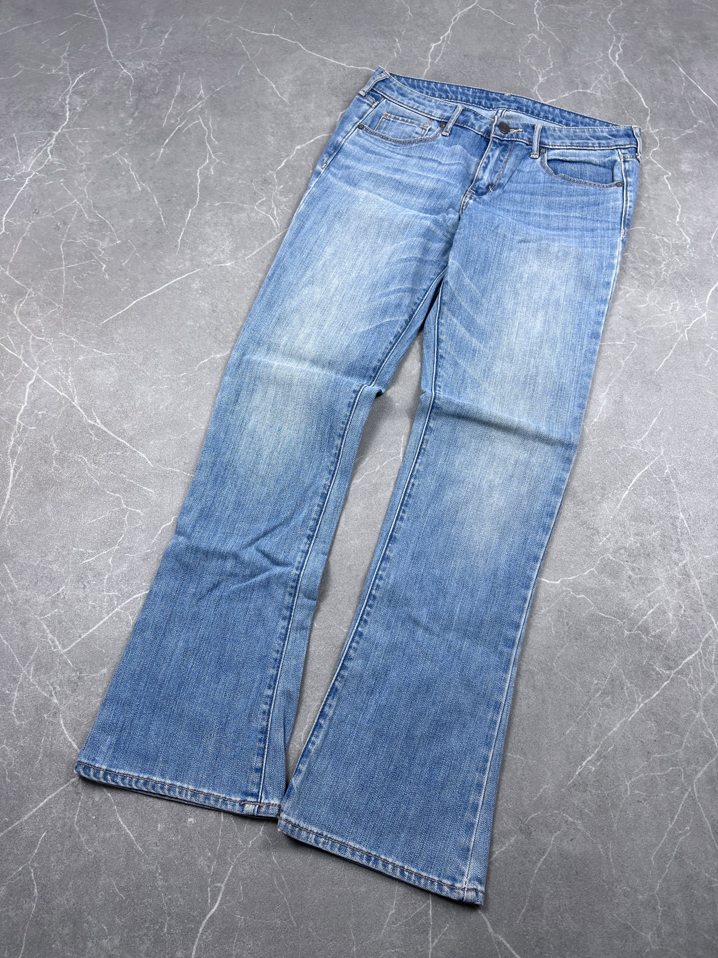 Y2K Bootcut Jeans Damen
