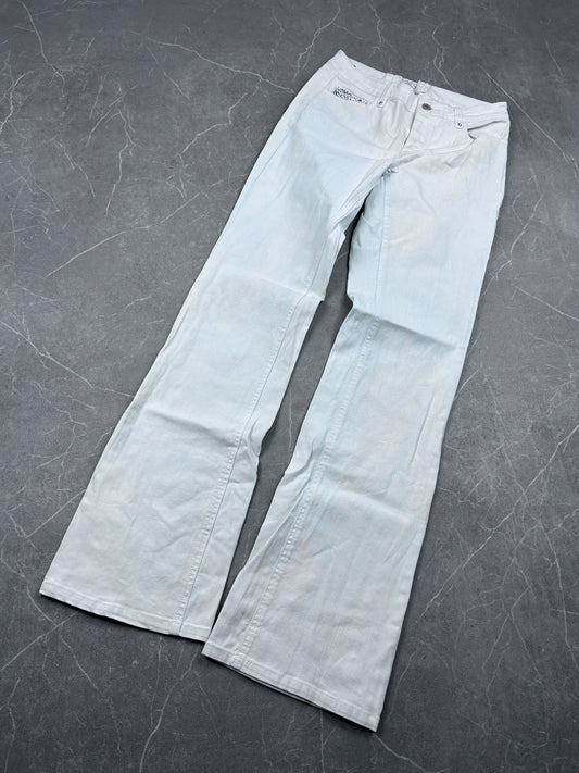 Y2K Bootcut Jeans Damen