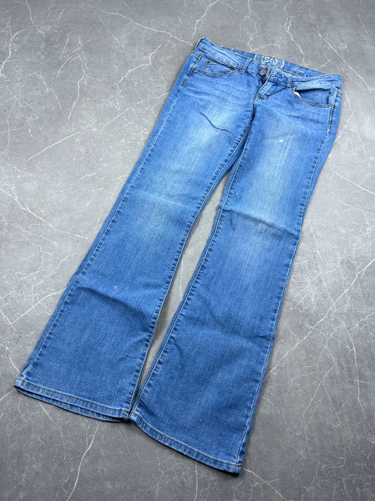 Y2K Bootcut Jeans Damen