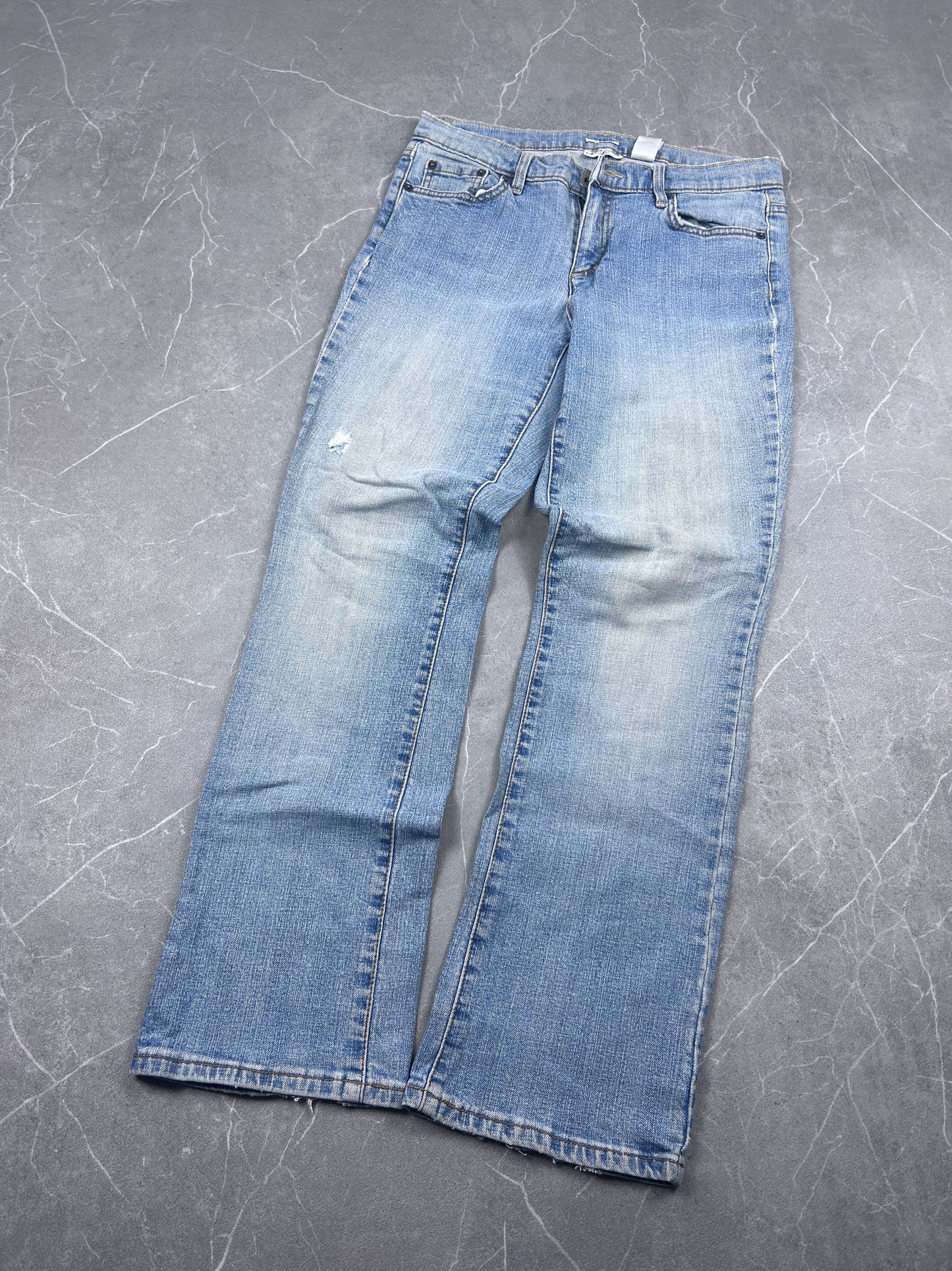 Y2K Bootcut Jeans Damen