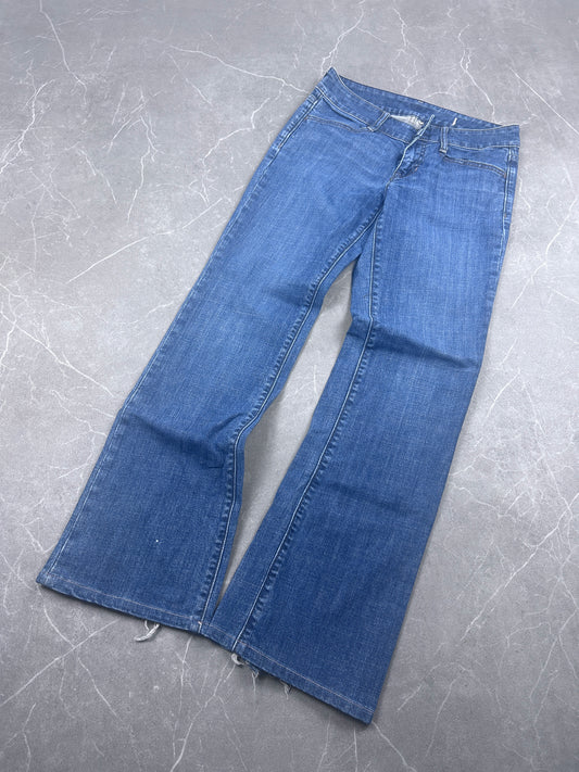 Y2K Bootcut Jeans Damen