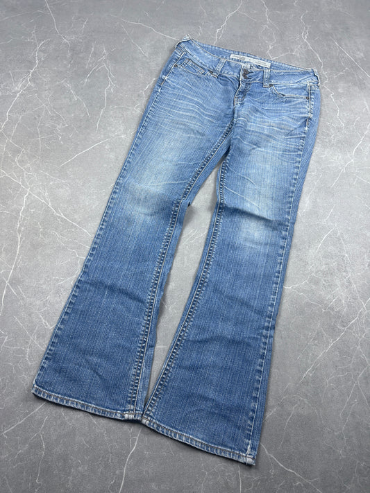 Y2K Bootcut Jeans Damen