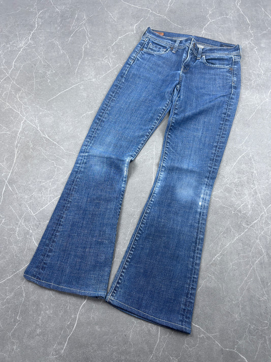 Y2K Bootcut Jeans Damen