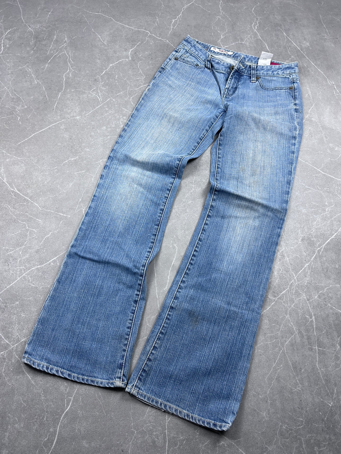 Y2K Bootcut Jeans Damen