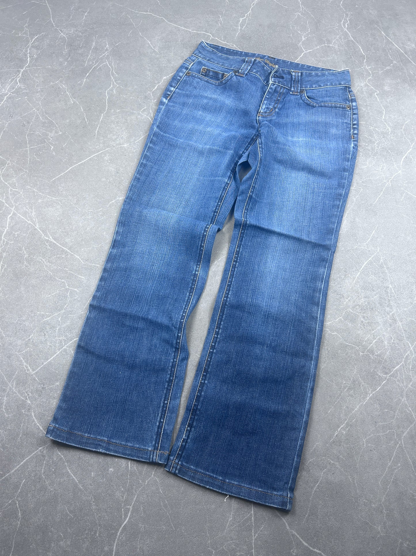 Y2K Bootcut Jeans Damen