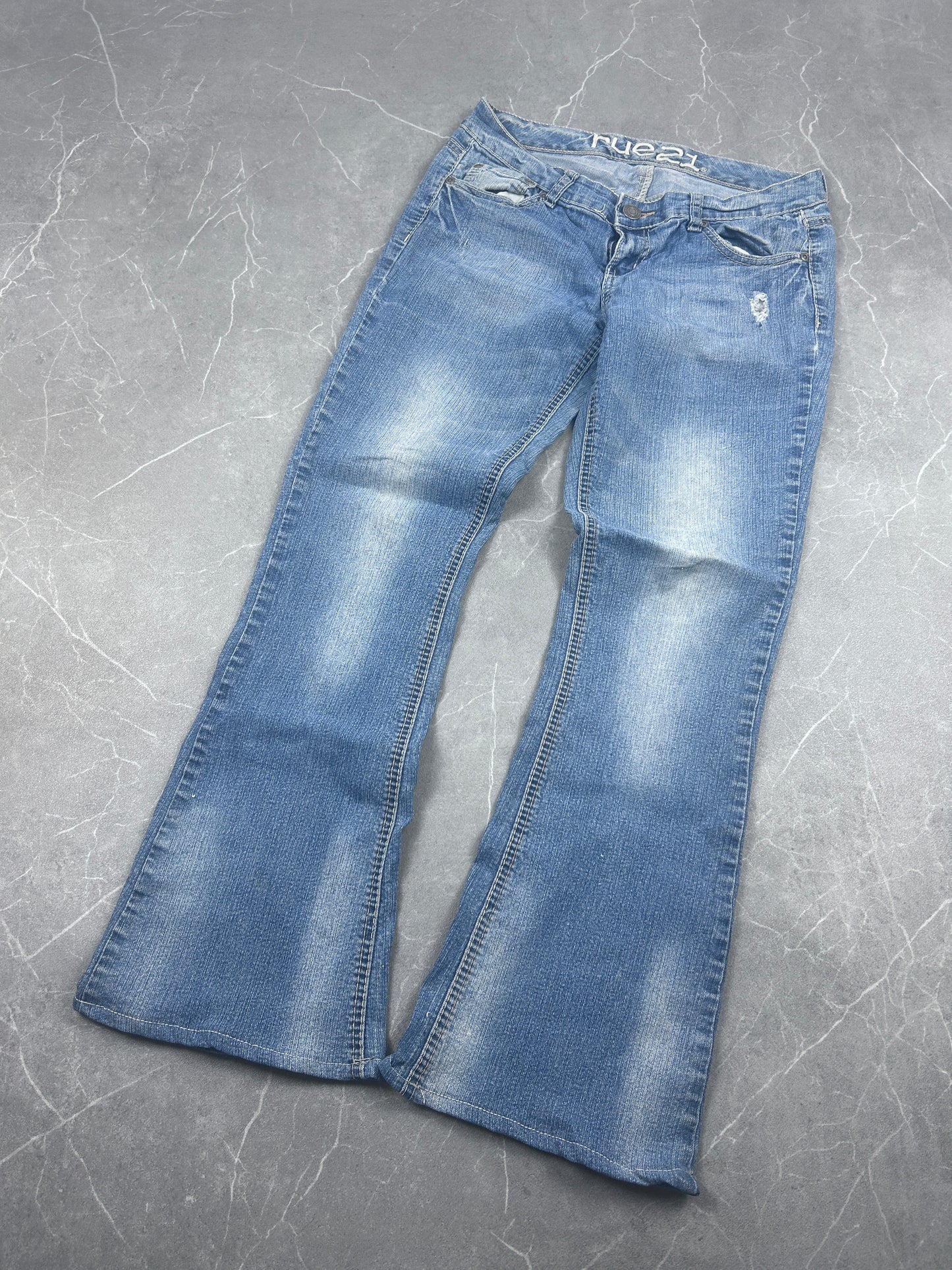 Y2K Bootcut Jeans Damen