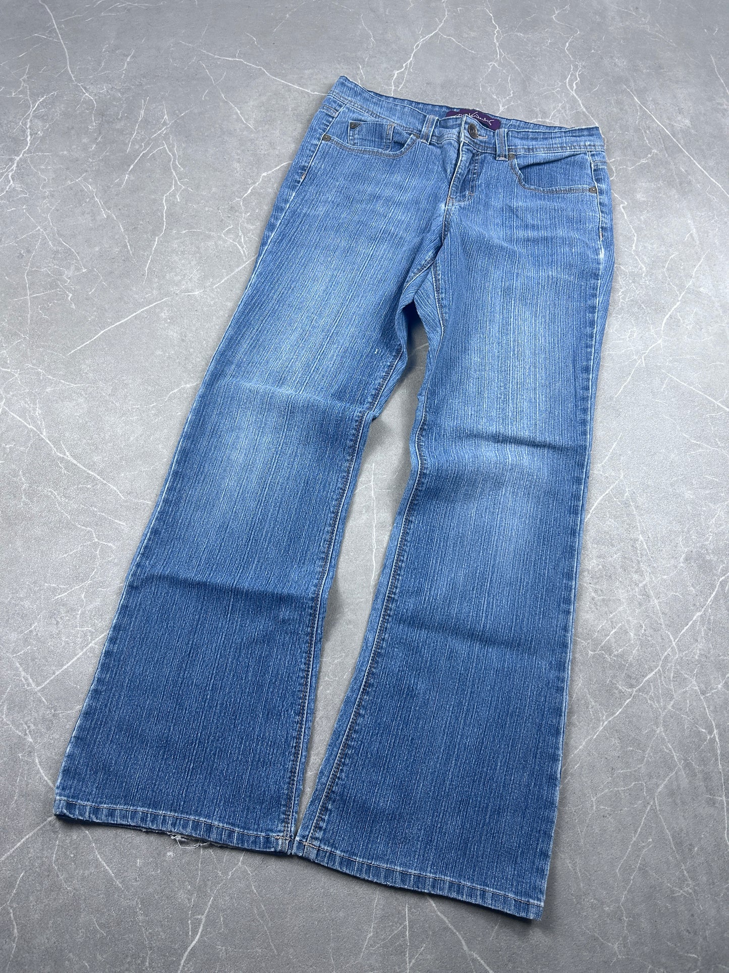 Y2K Bootcut Jeans Damen