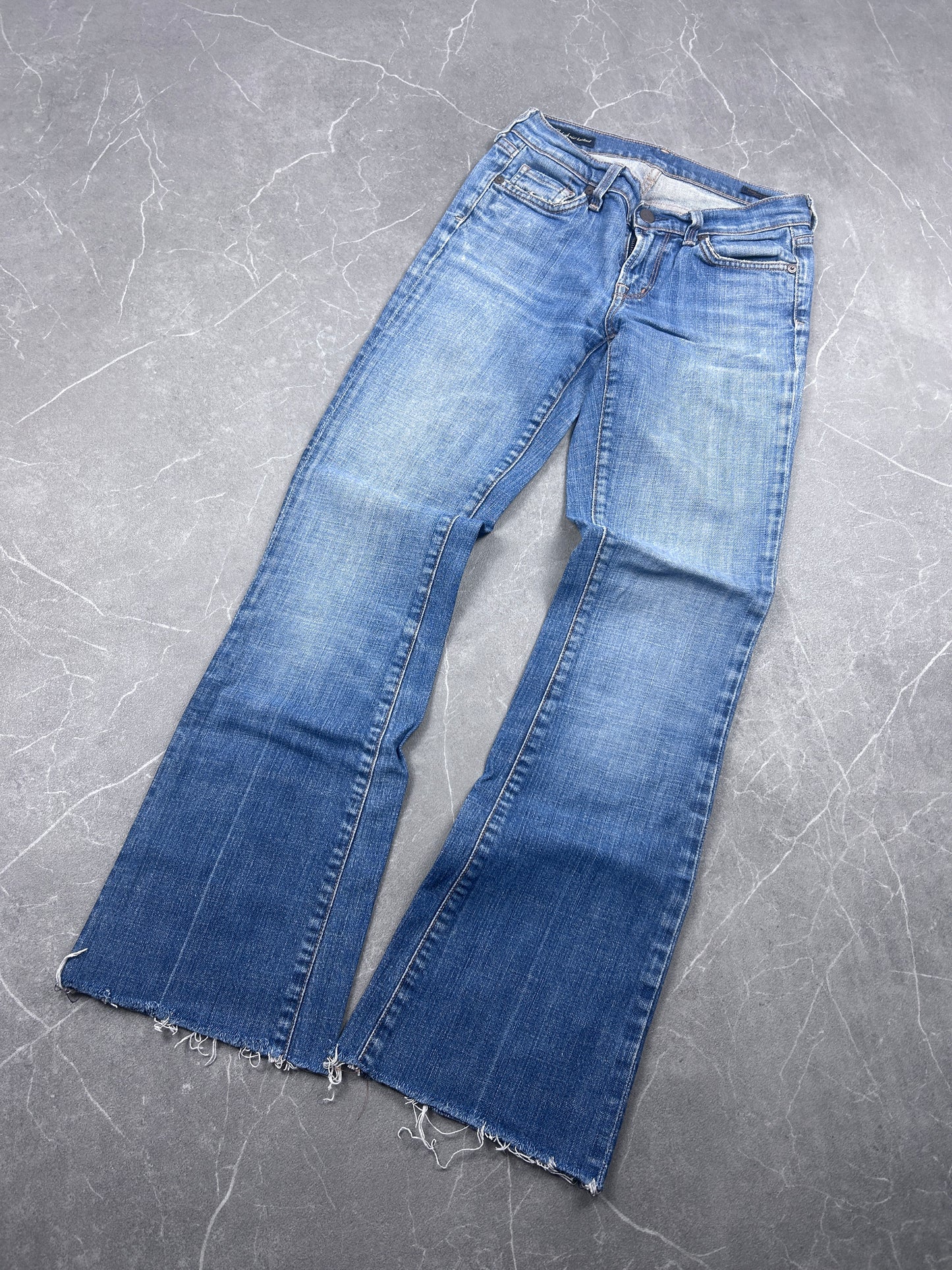 Y2K Bootcut Jeans Damen