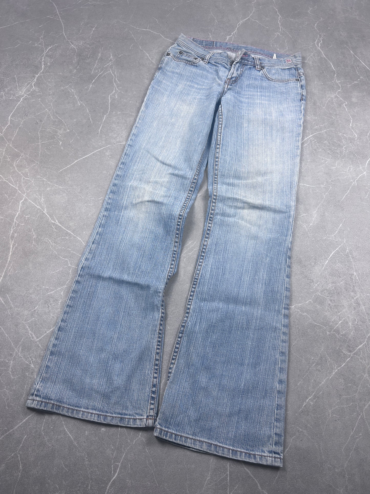 Y2K Bootcut Jeans Damen