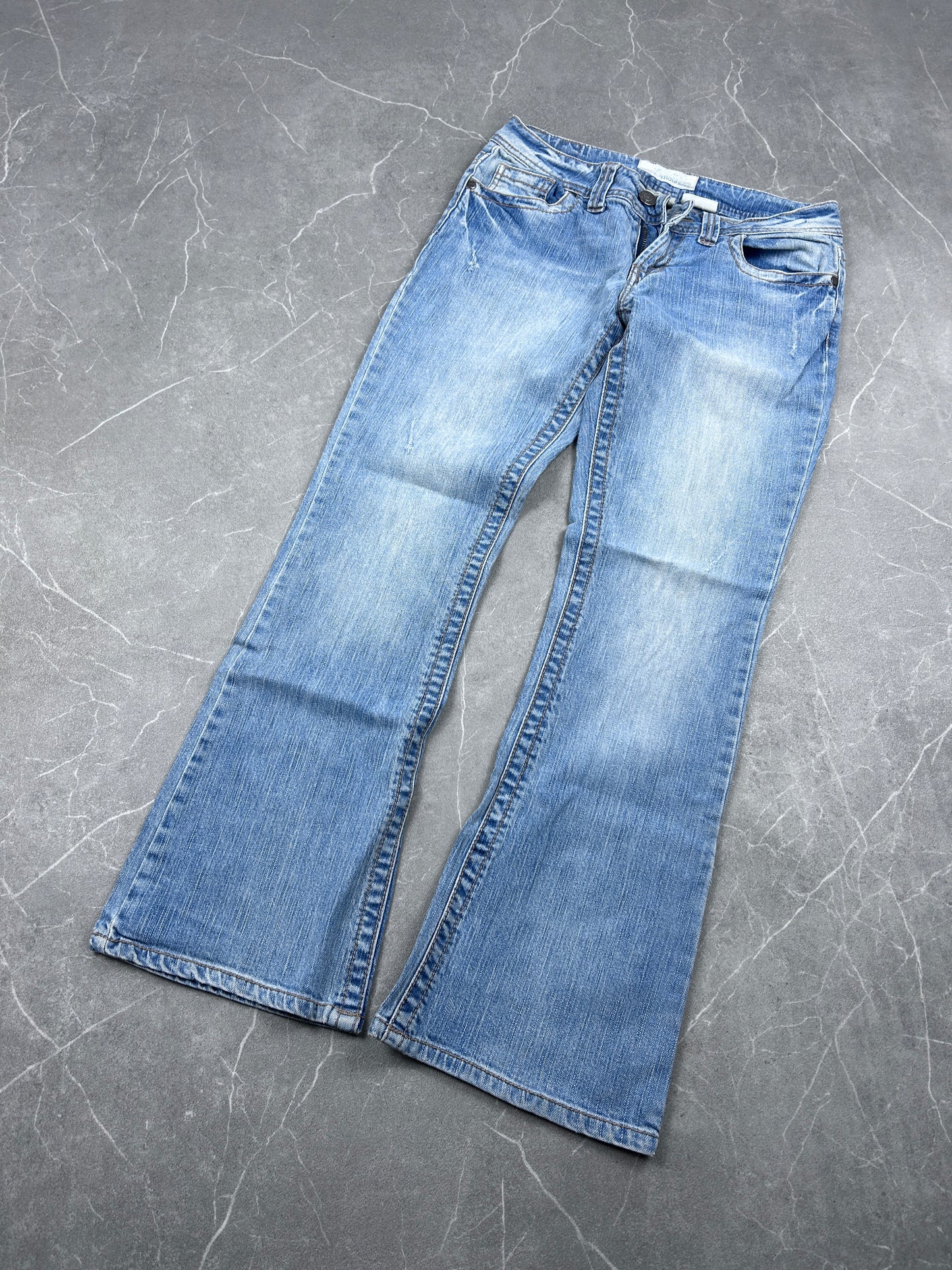 Y2K Bootcut Jeans Damen