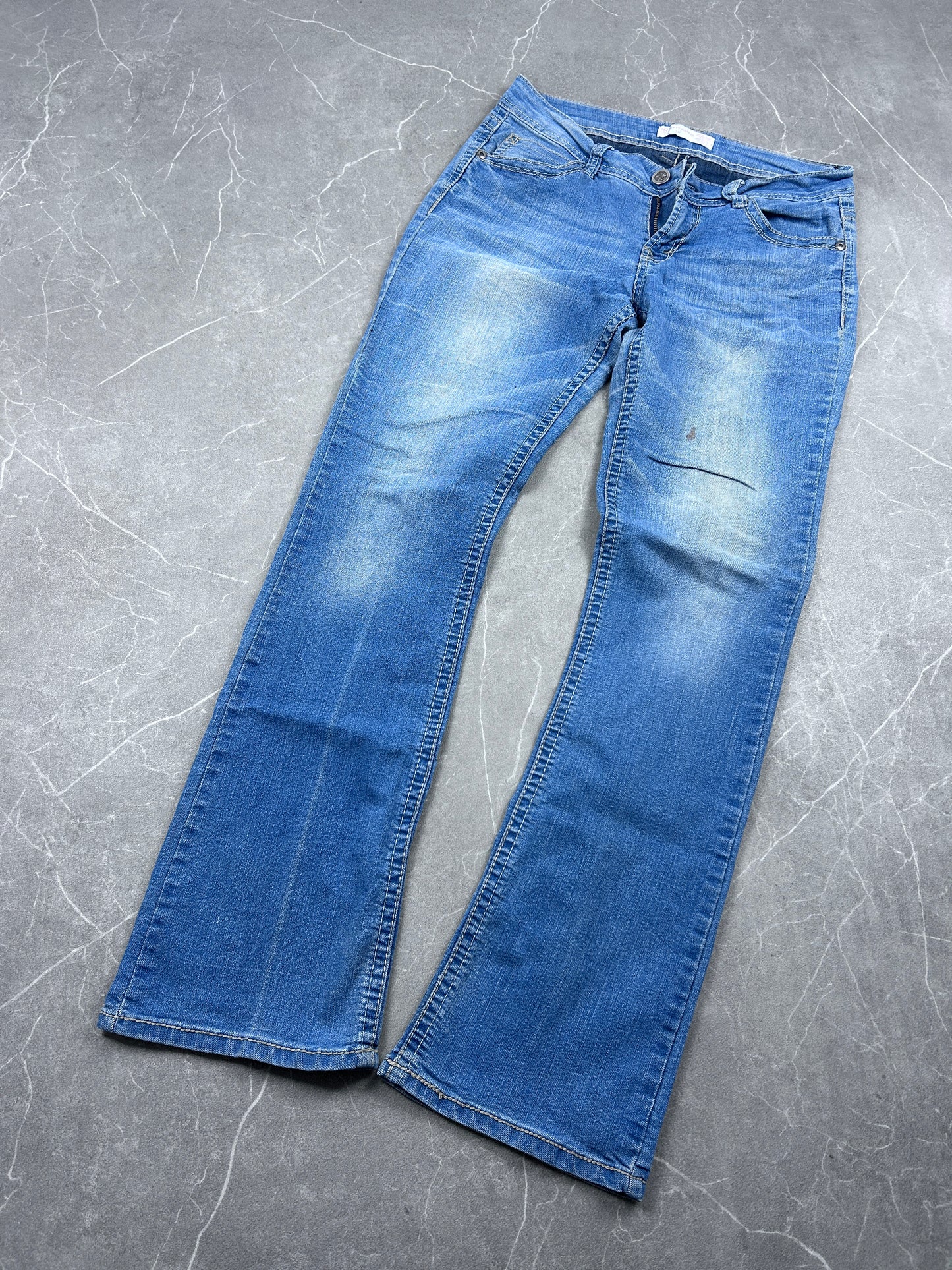 Y2K Bootcut Jeans Damen