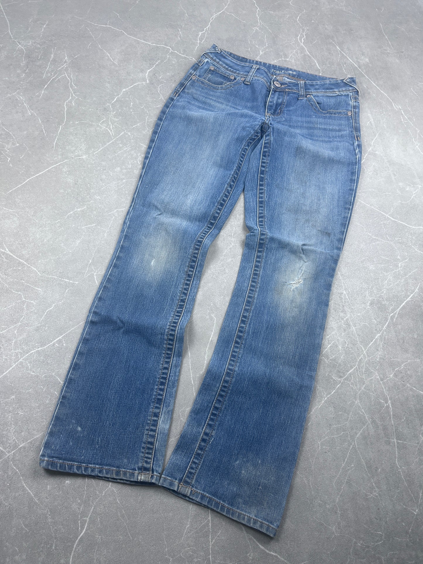 Y2K Bootcut Jeans Damen