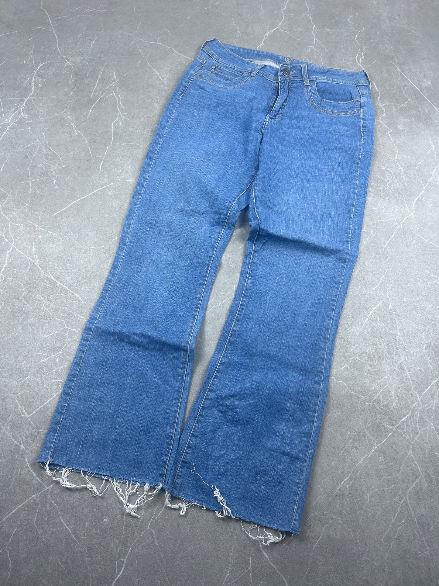 Y2K Bootcut Jeans Damen