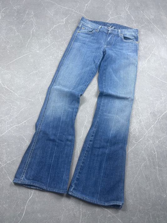 Y2K Bootcut Jeans Damen