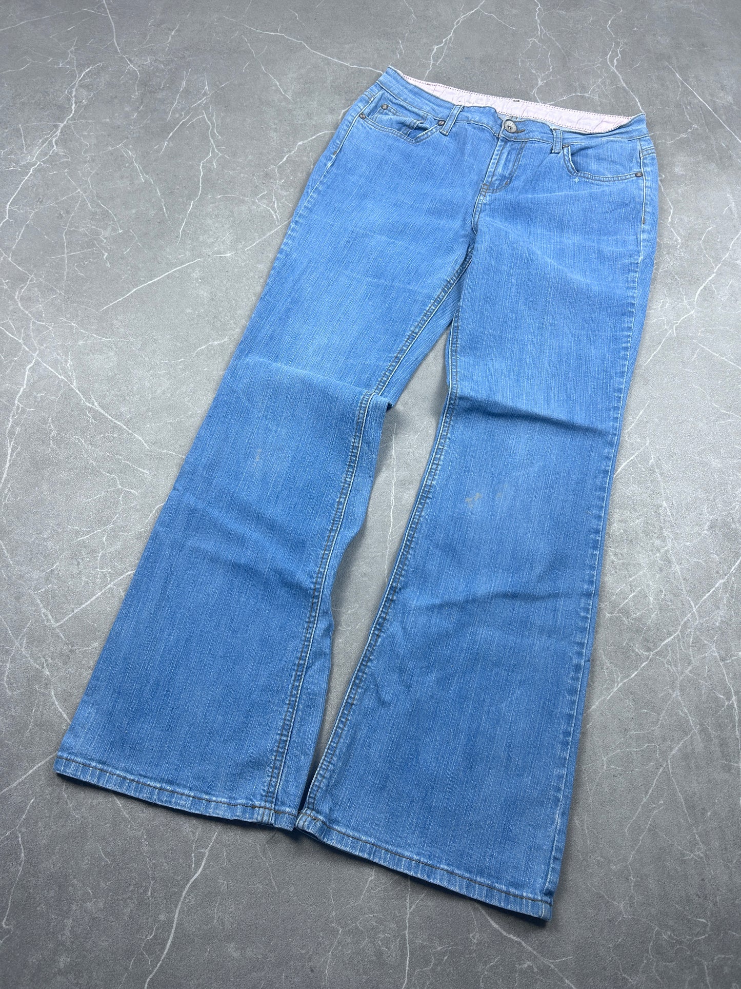 Y2K Bootcut Jeans Damen