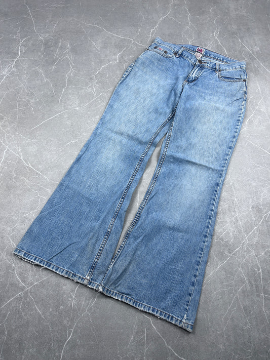 Y2K Bootcut Jeans Damen