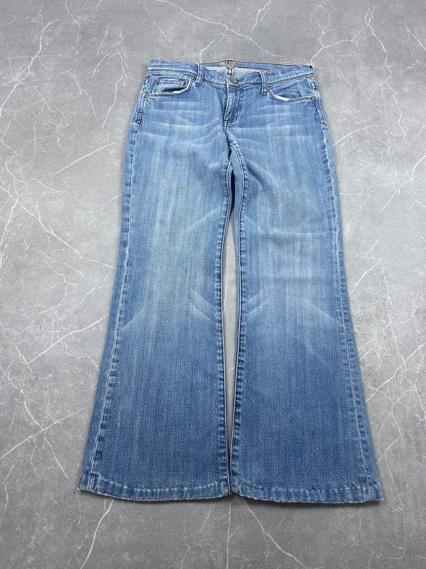 Y2K Bootcut Jeans Damen