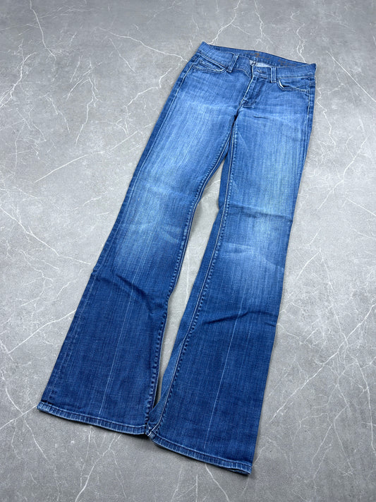 Y2K Bootcut Jeans Damen