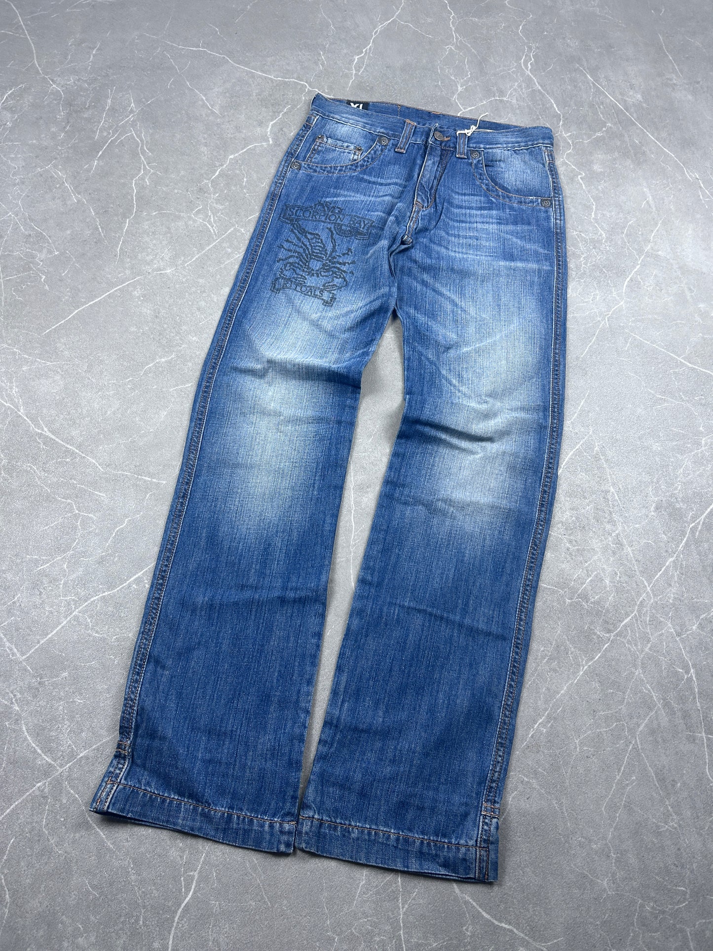 Y2K Bootcut Jeans Damen