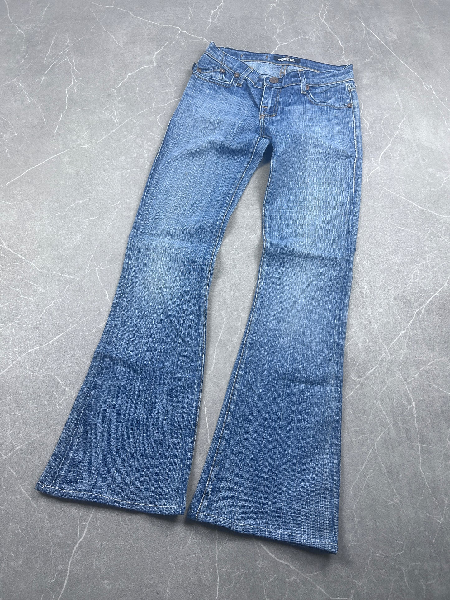 Y2K Bootcut Jeans Damen