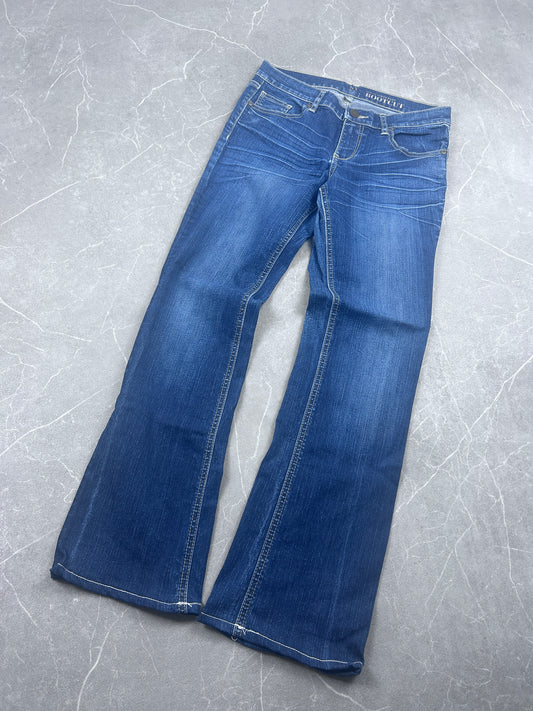 Y2K Bootcut Jeans Damen