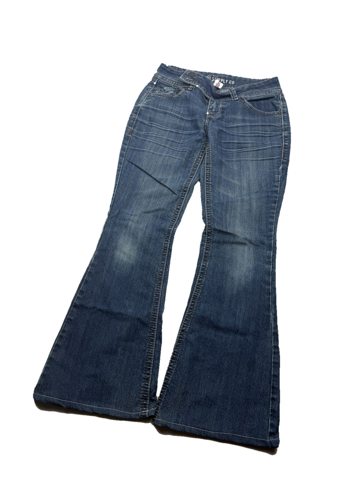 Y2K Bootcut Jeans Damen