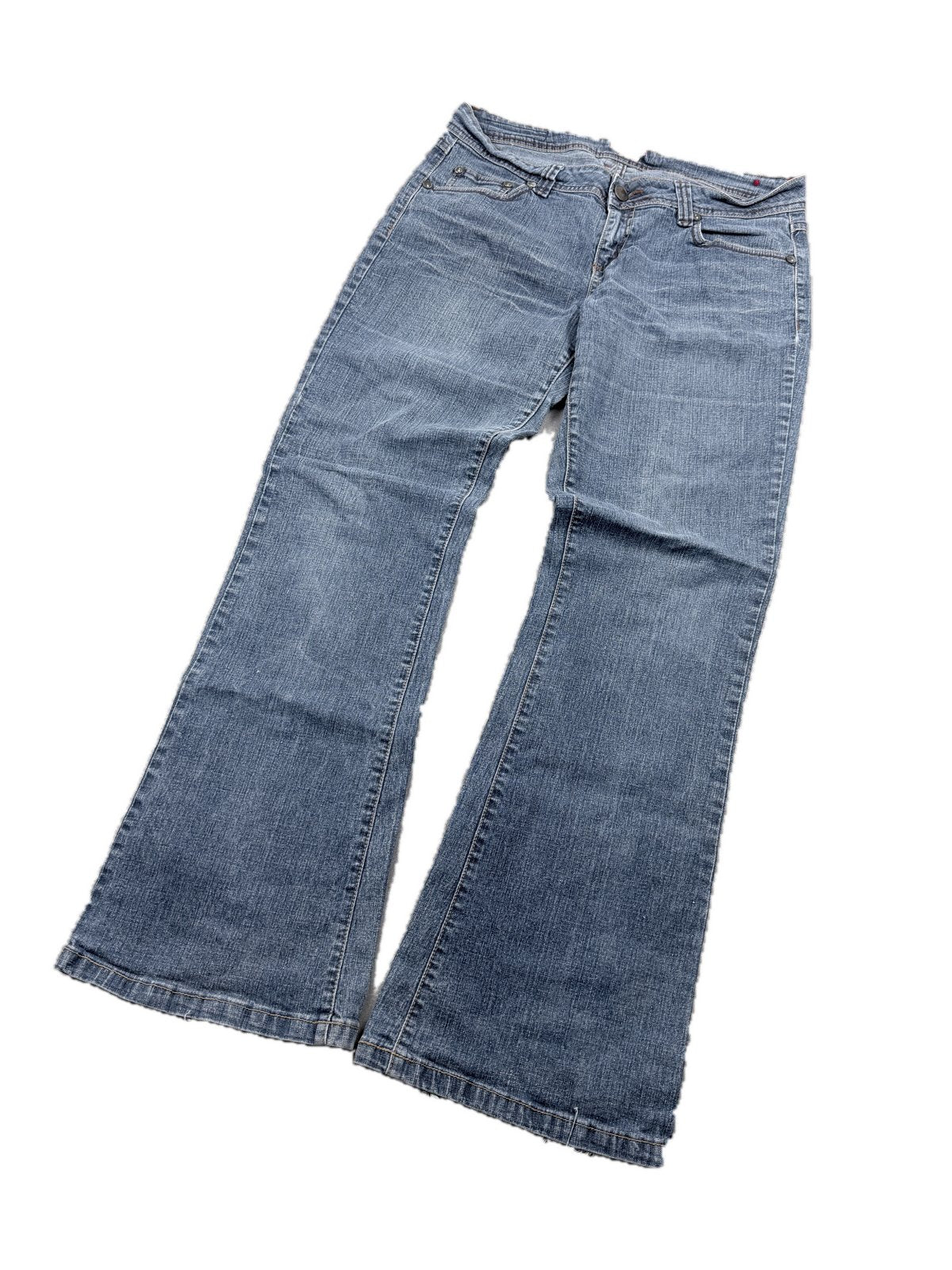 Y2K Bootcut Jeans Damen