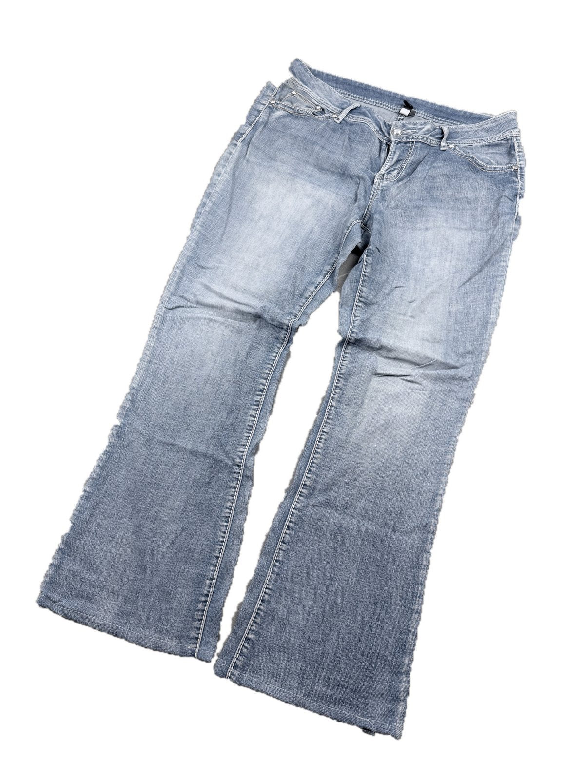 Y2K Bootcut Jeans Damen