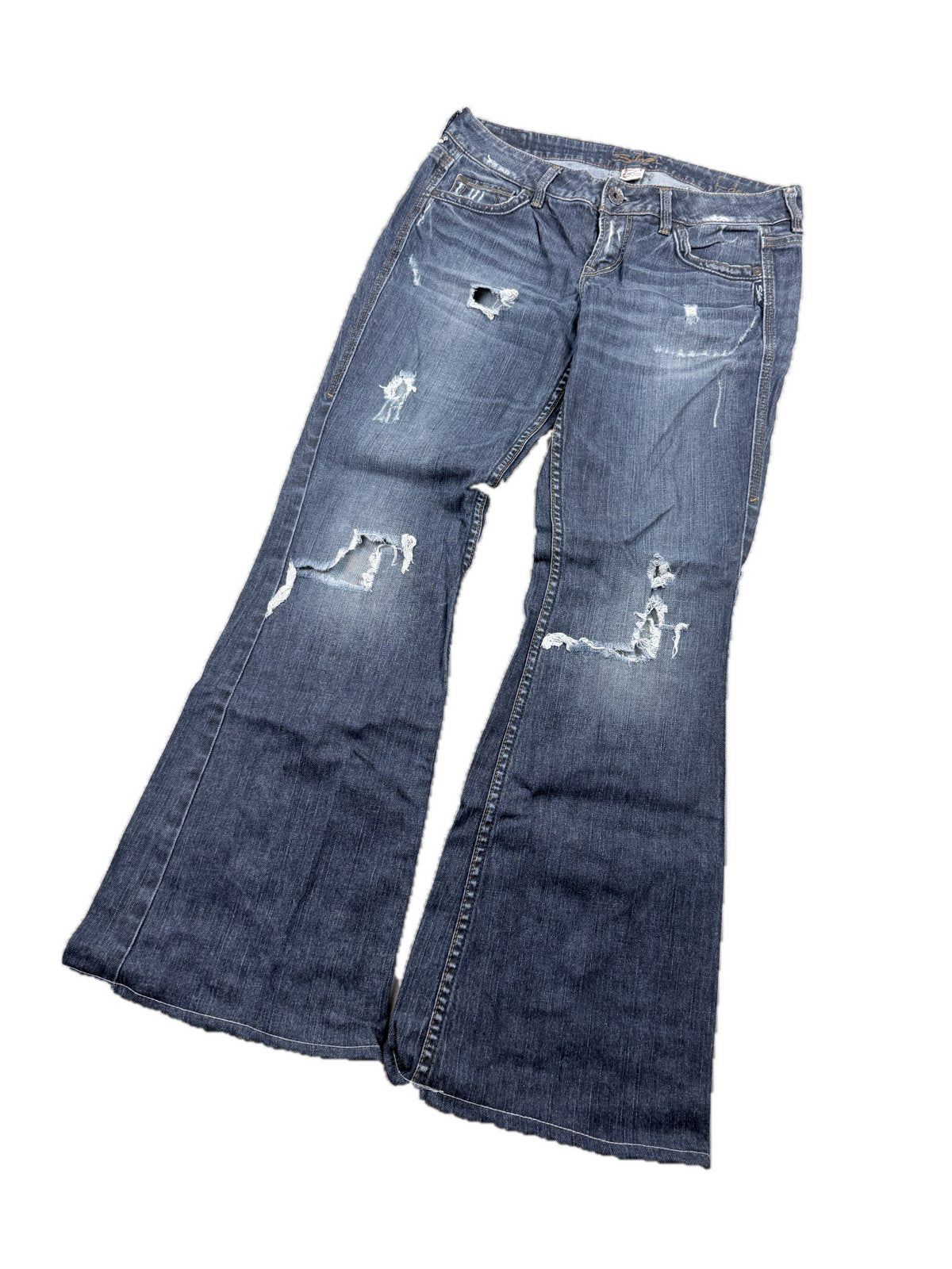 Y2K Bootcut Jeans Damen