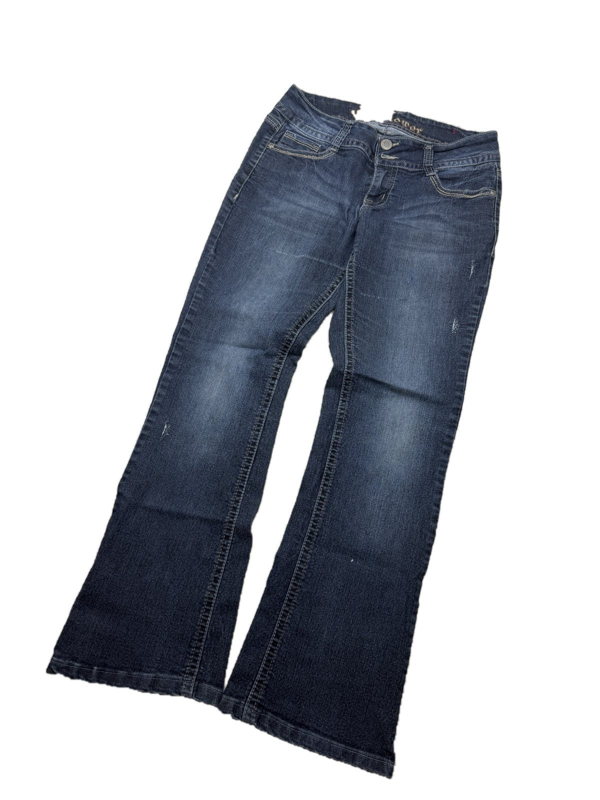 Y2K Bootcut Jeans Damen