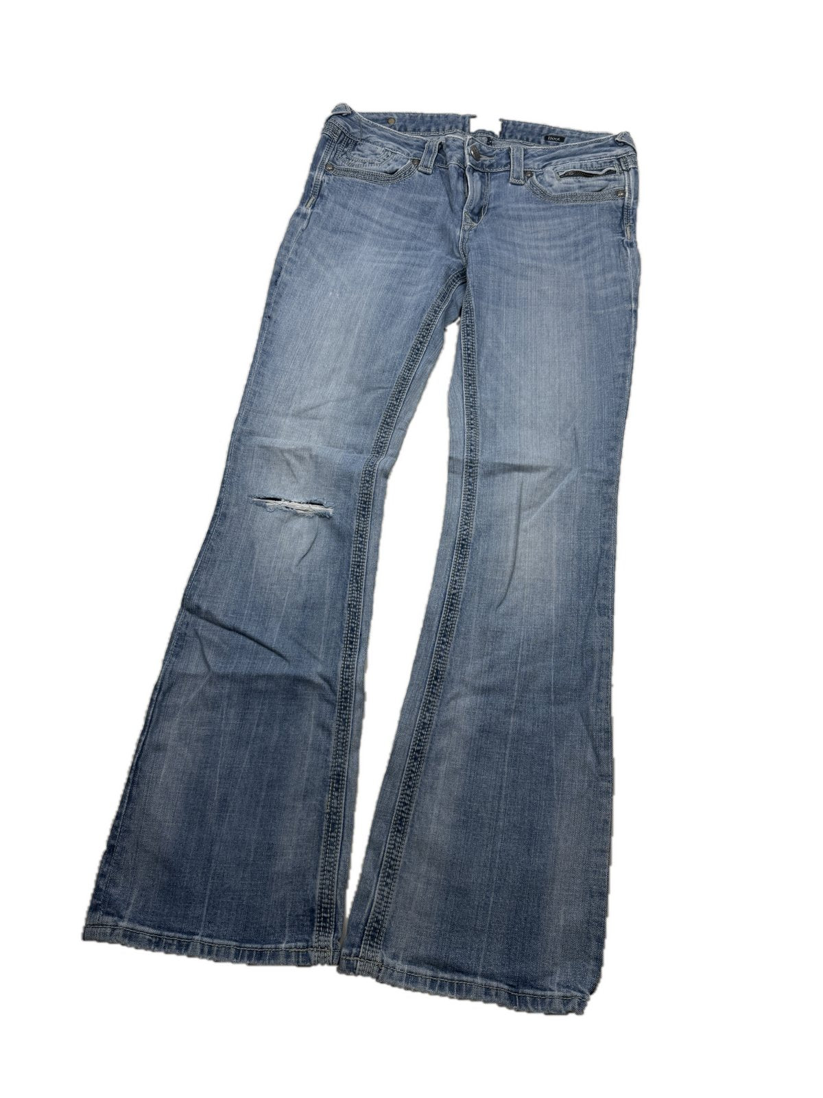 Y2K Bootcut Jeans Damen
