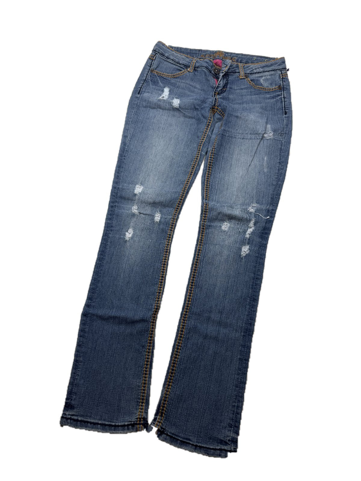 Y2K Bootcut Jeans Damen