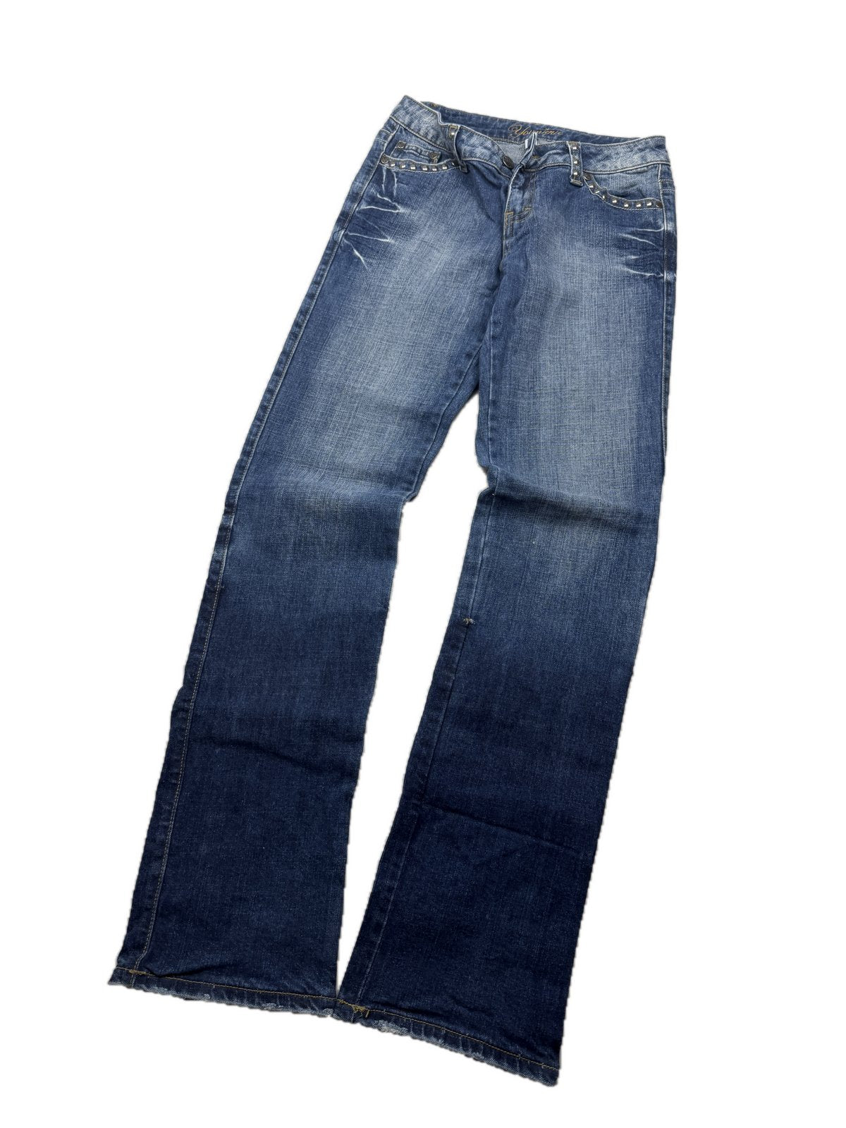 Y2K Bootcut Jeans Damen