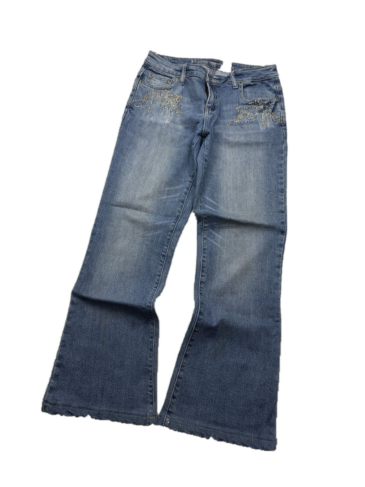 Y2K Bootcut Jeans Damen