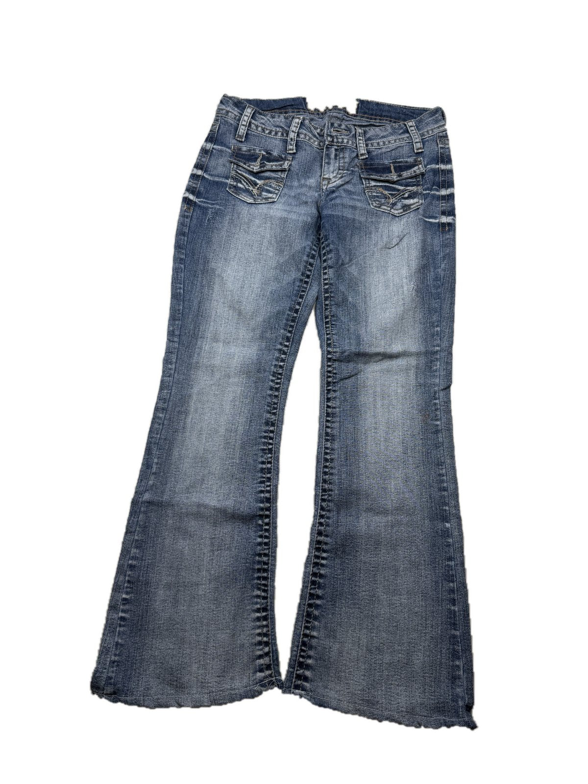 Y2K Bootcut Jeans Damen