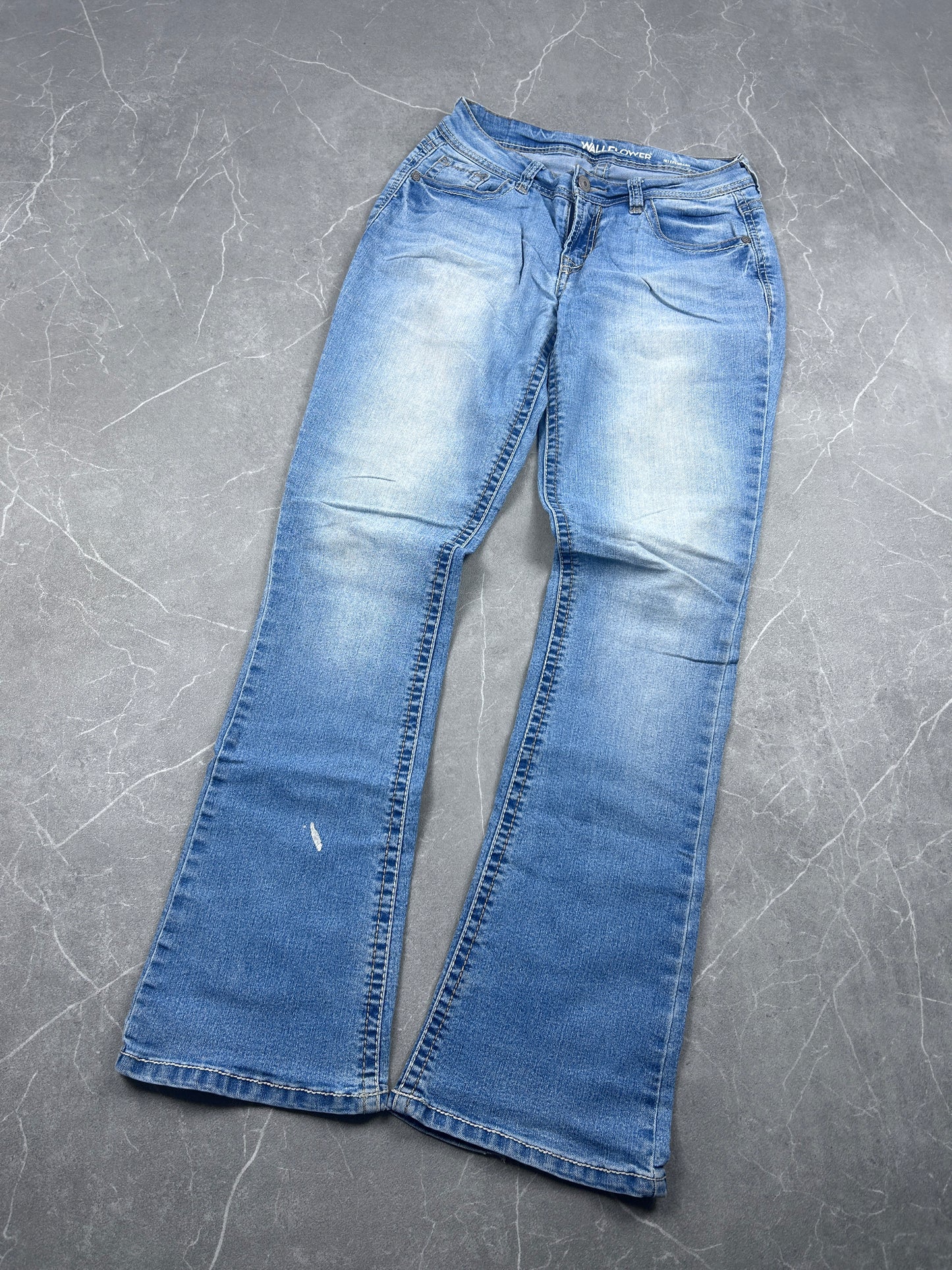 Y2K Bootcut Jeans Damen