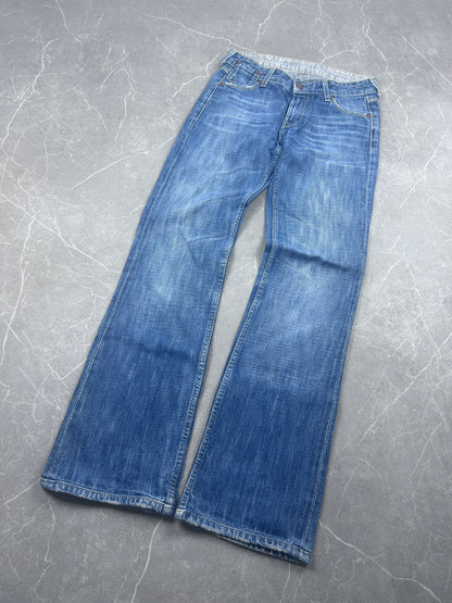 Y2K Bootcut Jeans Damen