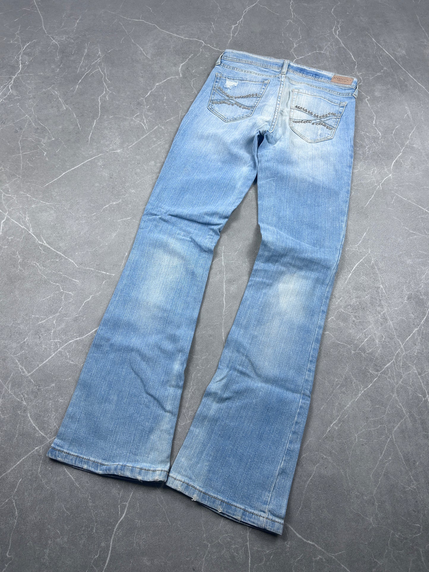 Y2K Bootcut Jeans Damen