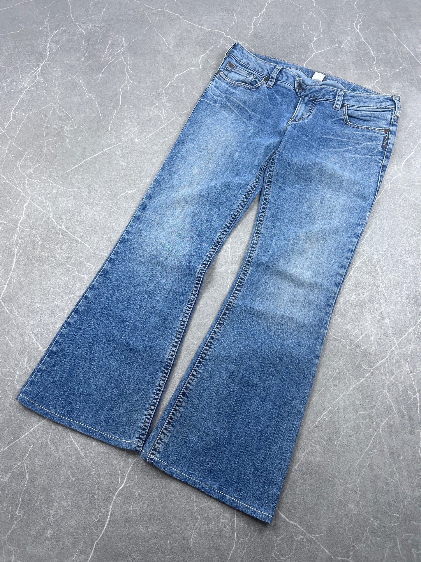 Y2K Bootcut Jeans Damen