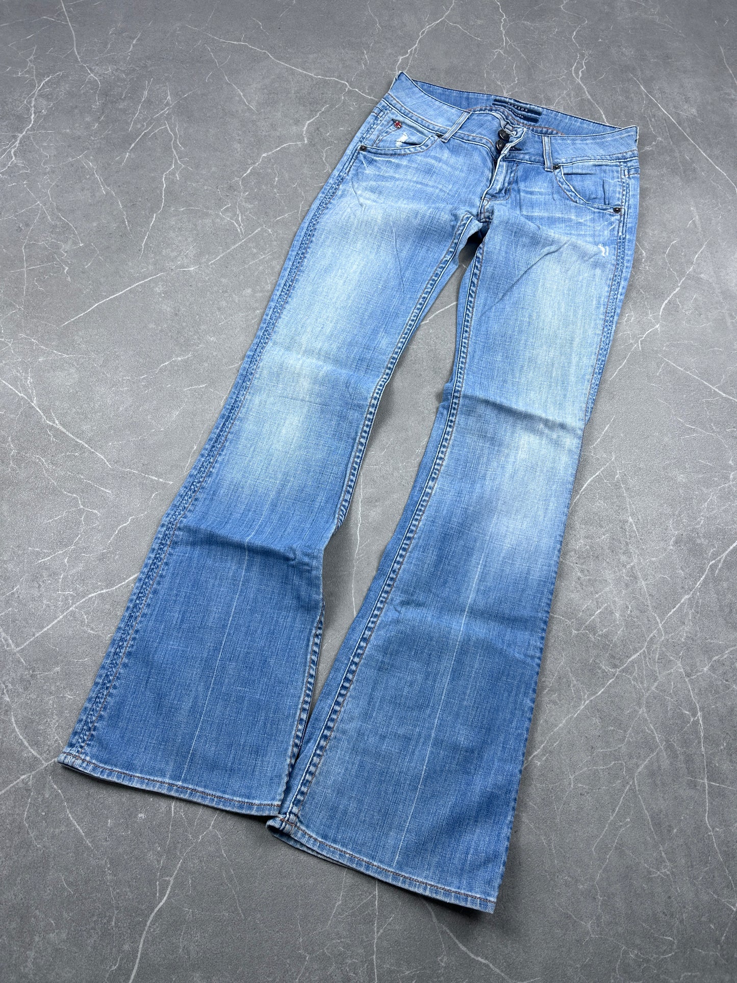 Y2K Bootcut Jeans Damen