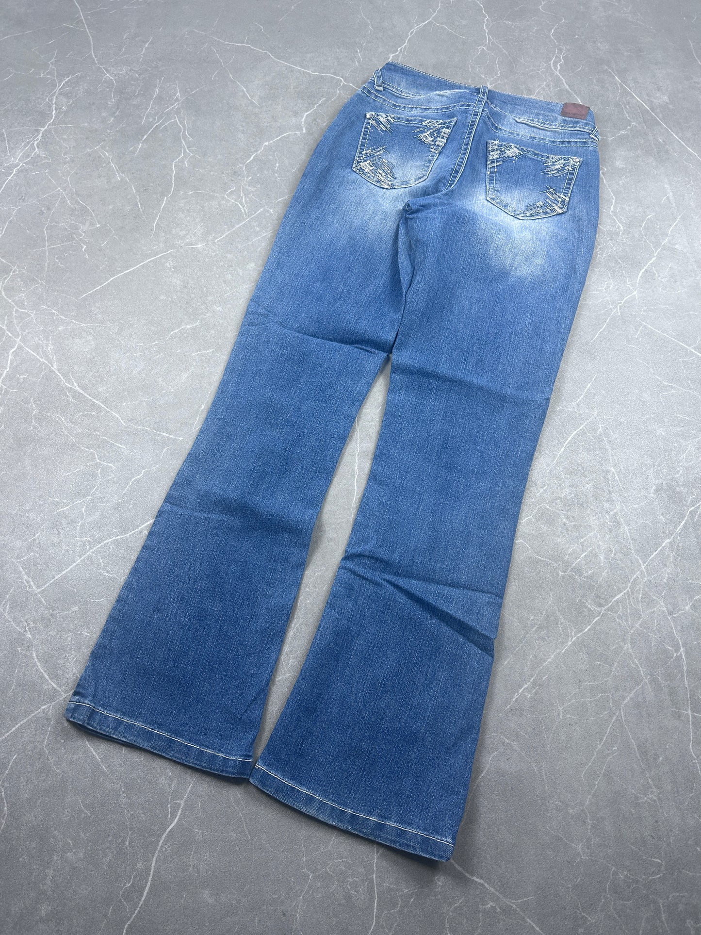Y2K Bootcut Jeans Damen