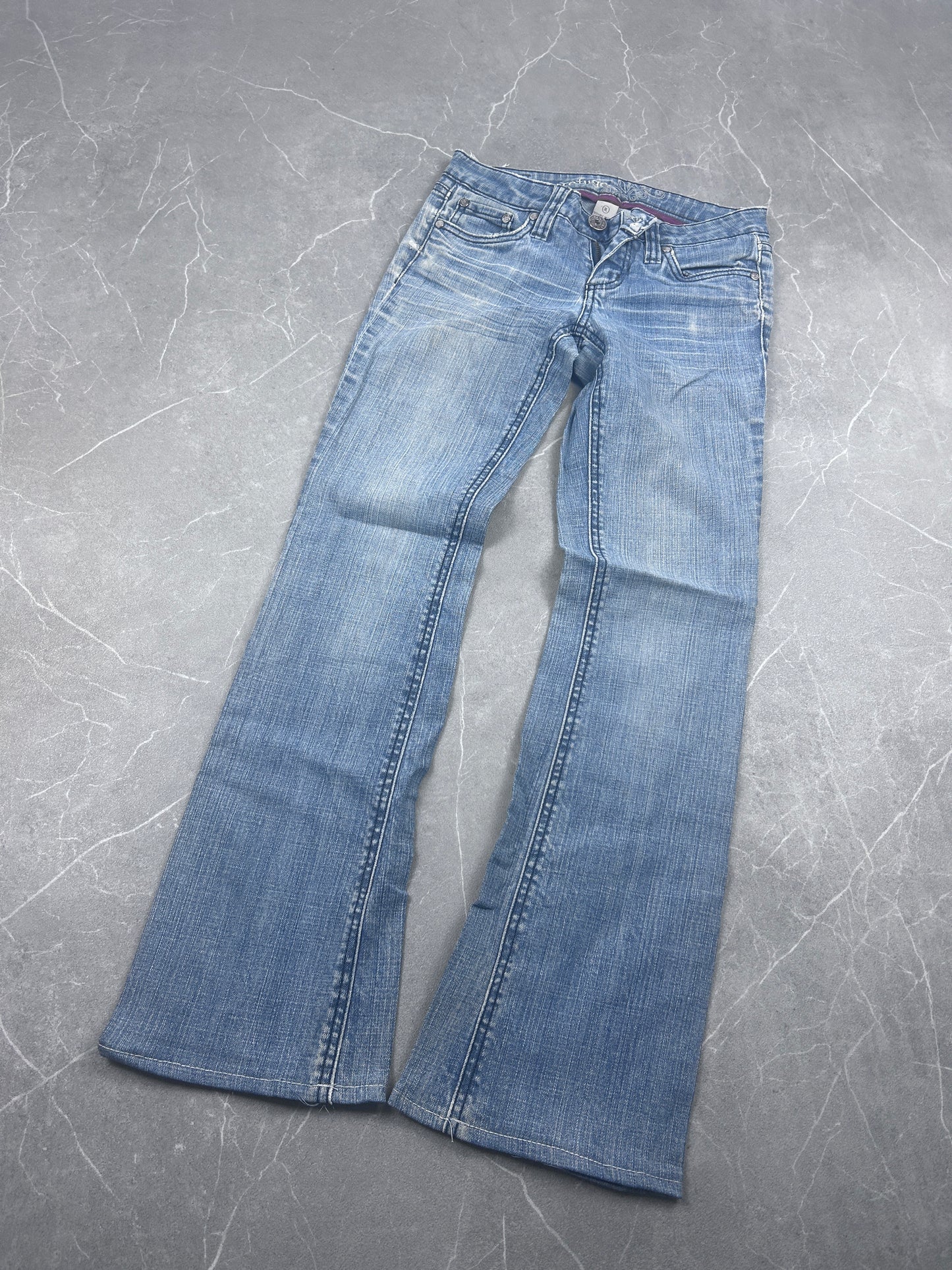 Y2K Bootcut Jeans Damen