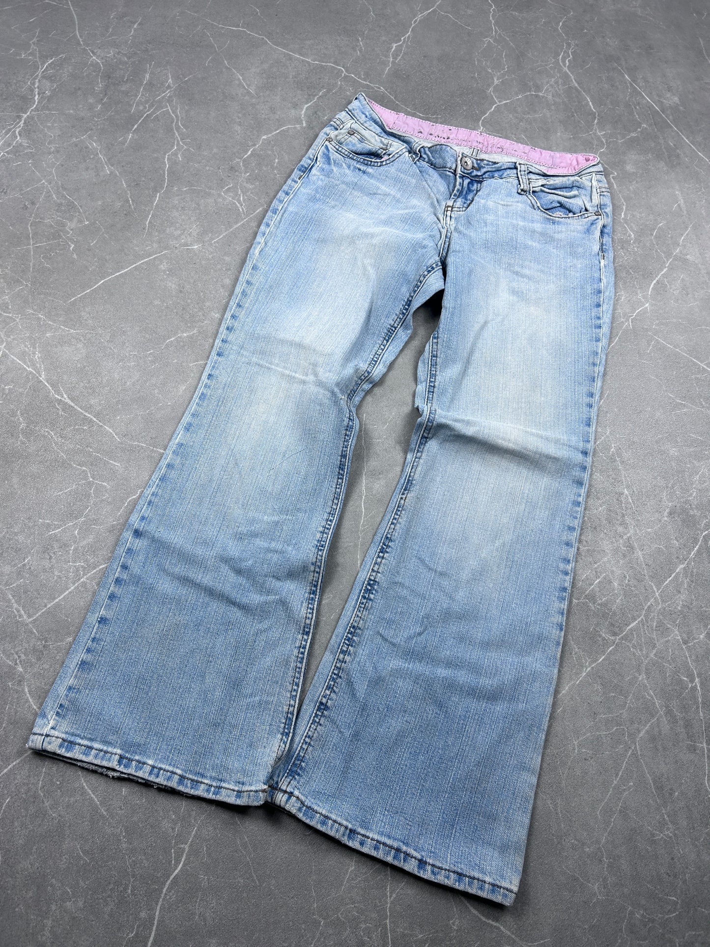 Y2K Bootcut Jeans Damen