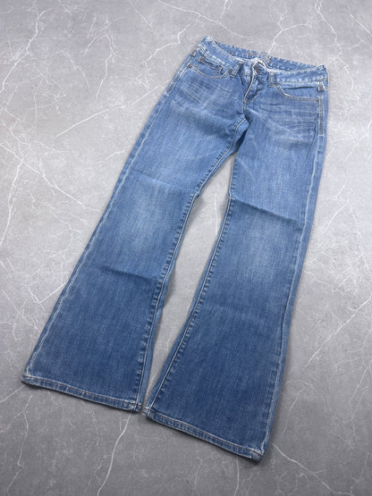 Y2K Bootcut Jeans Damen