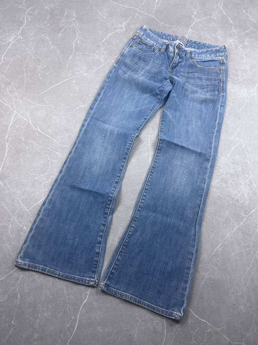 Y2K Bootcut Jeans Damen